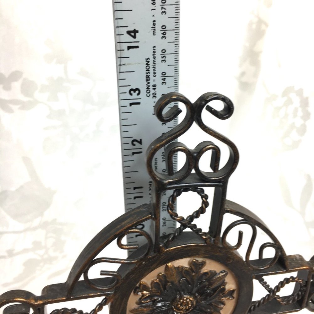 Standing Tabletop Metal Rustic Cross - Picture 10 of 11